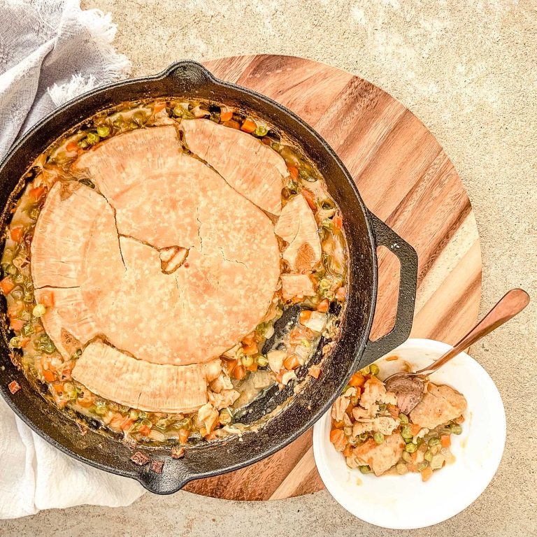 an easy Chicken Pot Pie that was as good as I remember as a child but left me feeling comfortable, energized, and satisfied.